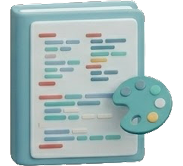 코드블럭 스타일러 아이콘