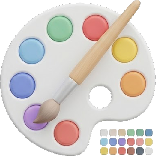 컬러 팔레트 아이콘