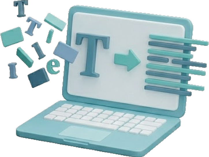 텍스트 변환기 아이콘